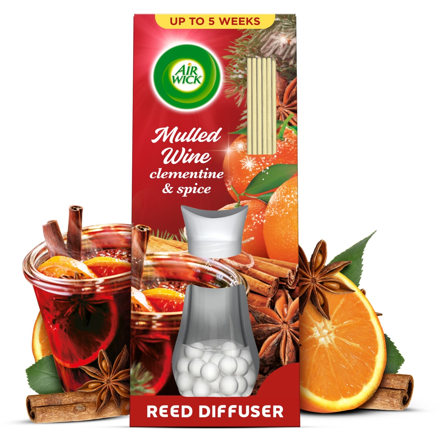 Air Wick Reed Diffuser Mulled Wine Image 3