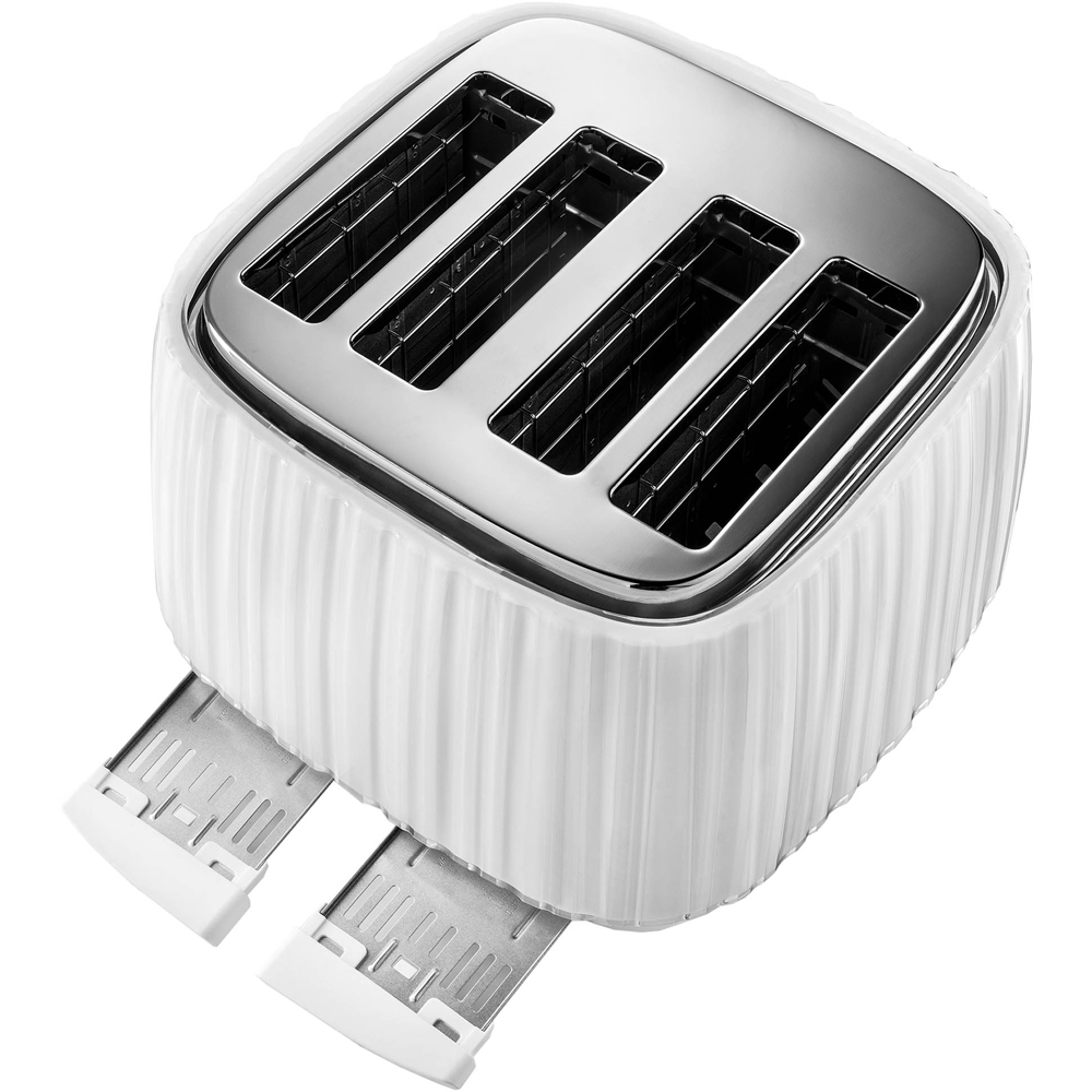 De'Longhi Ballerina DL3004 White 4 Slice Toaster Image 4