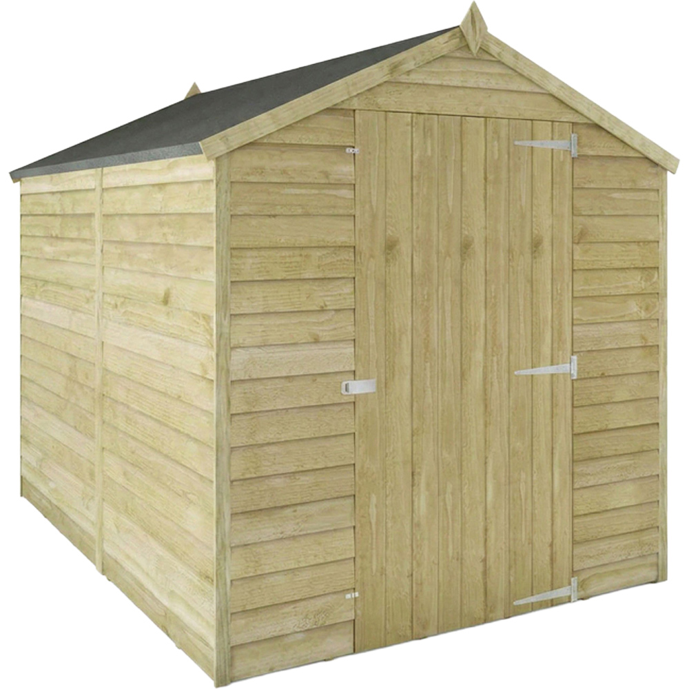 Mercia 8 x 6ft Overlap Apex Shed Image 3