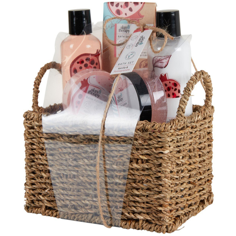 Skin Therapy Pamper Basket Brown Image 3