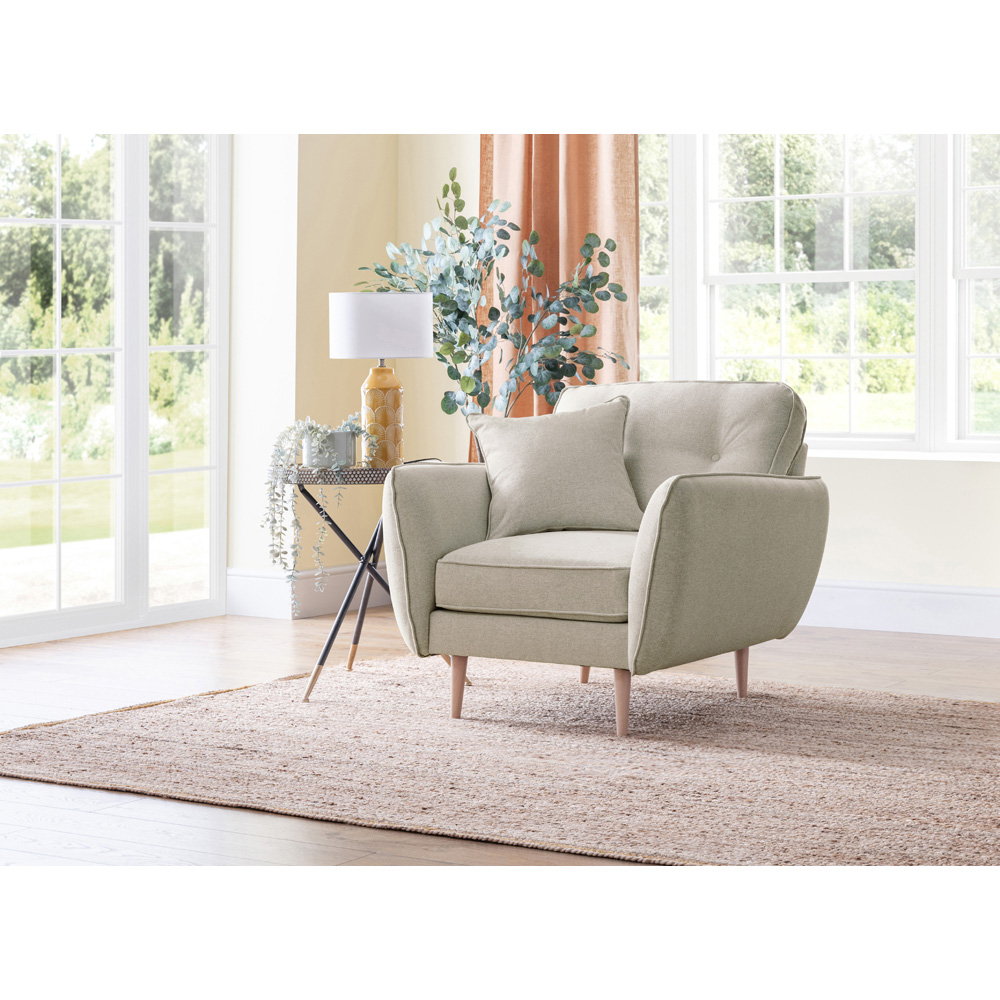 Opry Faro Linen Armchair Image 5