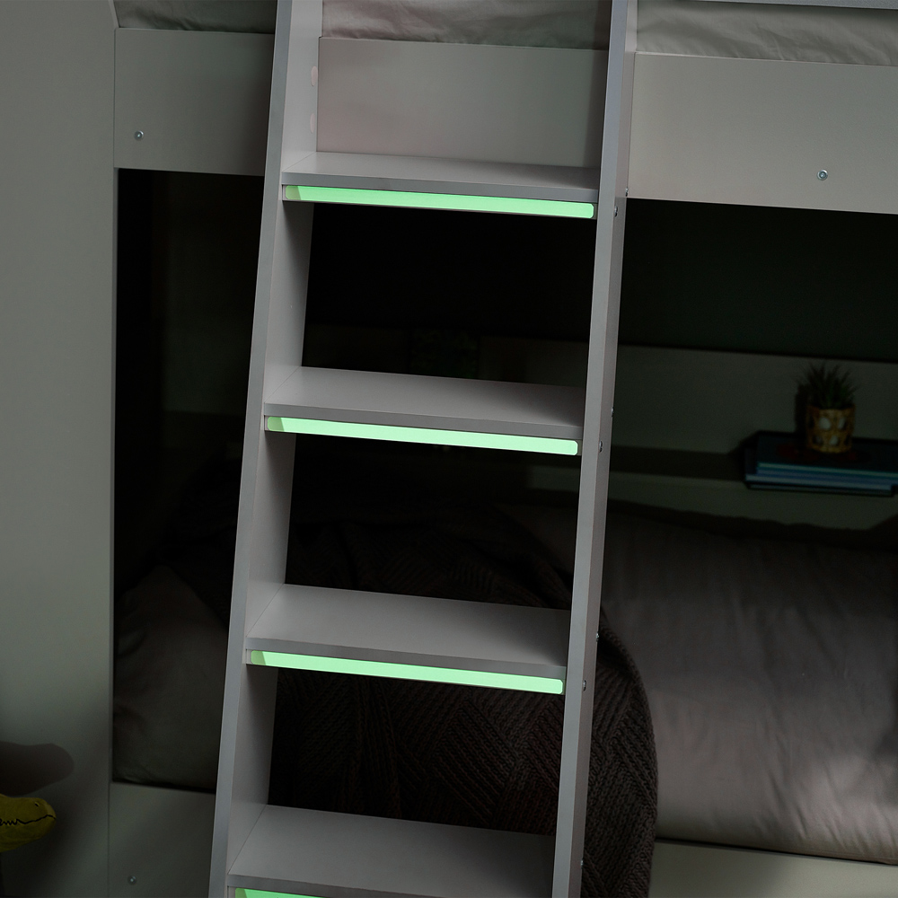 Julian Bowen Parsec All White Bunk Bed Image 7