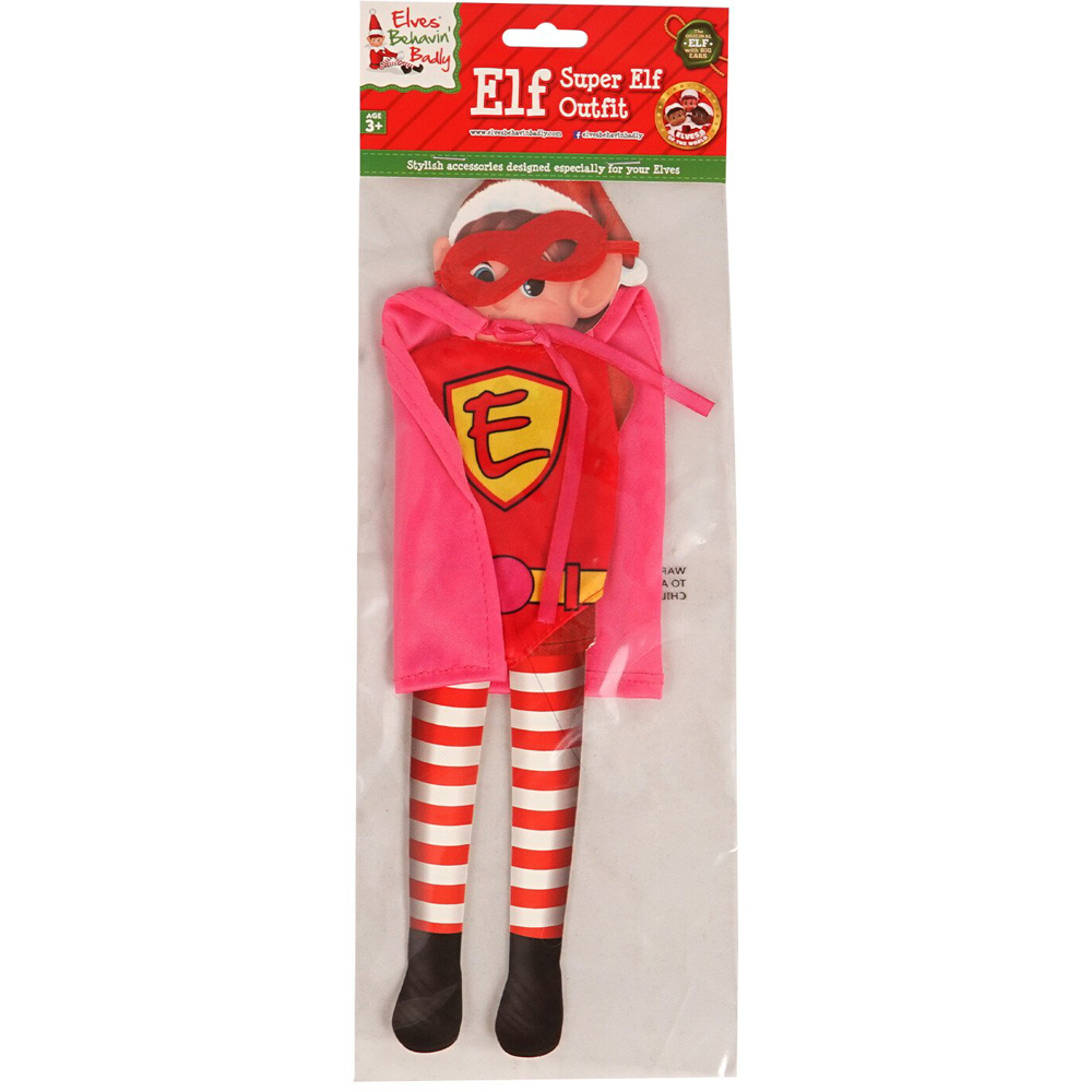 Single Elves Behavin' Badly Super Elf Outfit in Assorted styles Image 2