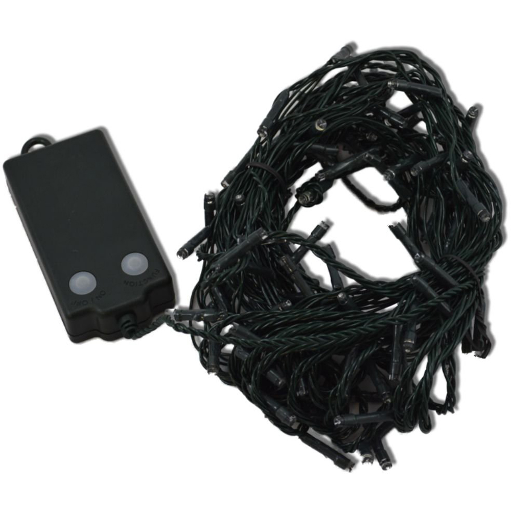 Premier TimeLights 600 Vintage Gold LED Green Cable String Light 60m Image 2