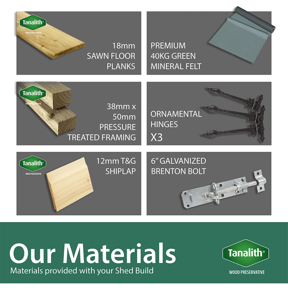 DIY Sheds 14 x 8ft Tongue and Groove Timber Pent Summerhouse Image 6