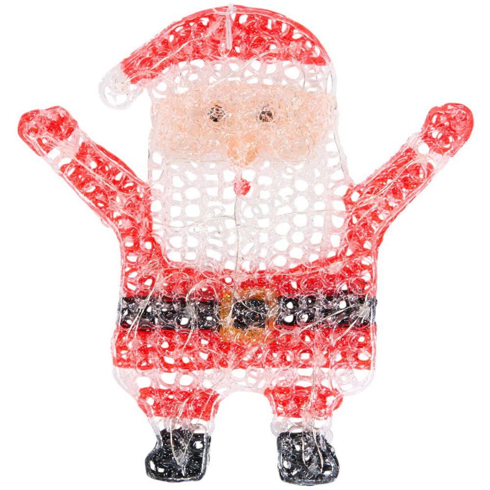 Acrylic LED Christmas CharacterRed or White Image 5