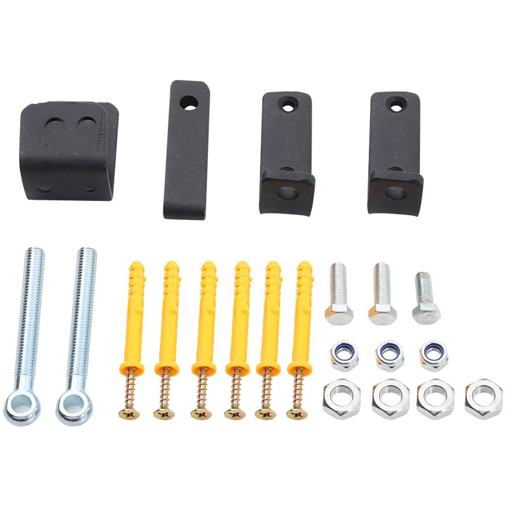 Living and Home Black Metal Rust Resistant Garden Gate 86 x 103cm Image 6