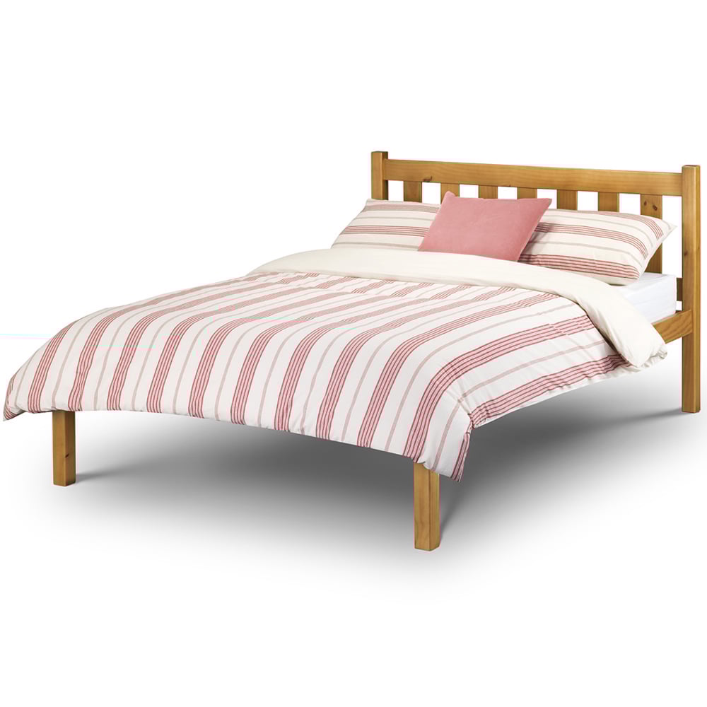 Julian Bowen Poppy Double Solid Pine Bed Frame Image 2