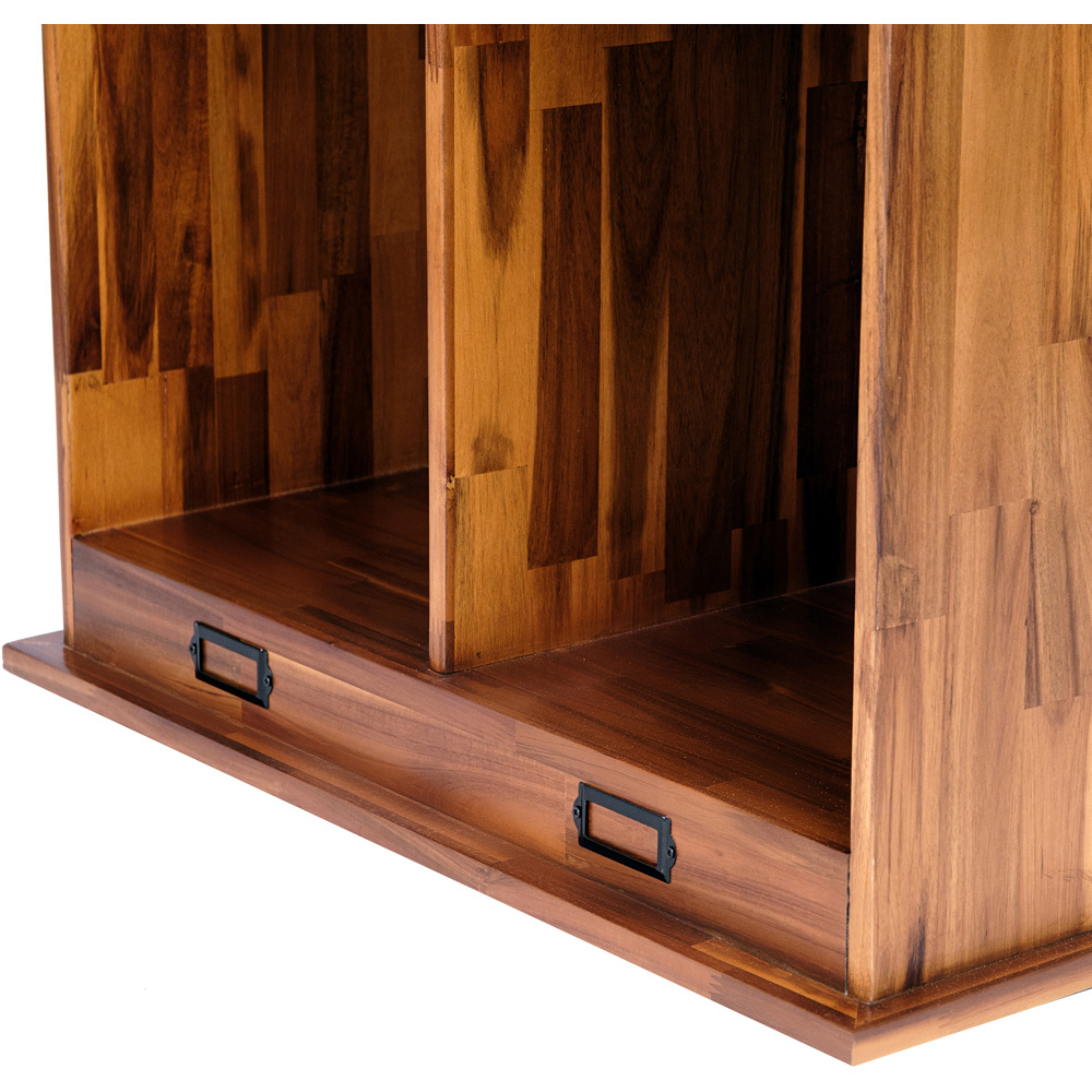 Charles Bentley Charnwood Large Wooden Shoe and Boot Locker Image 5