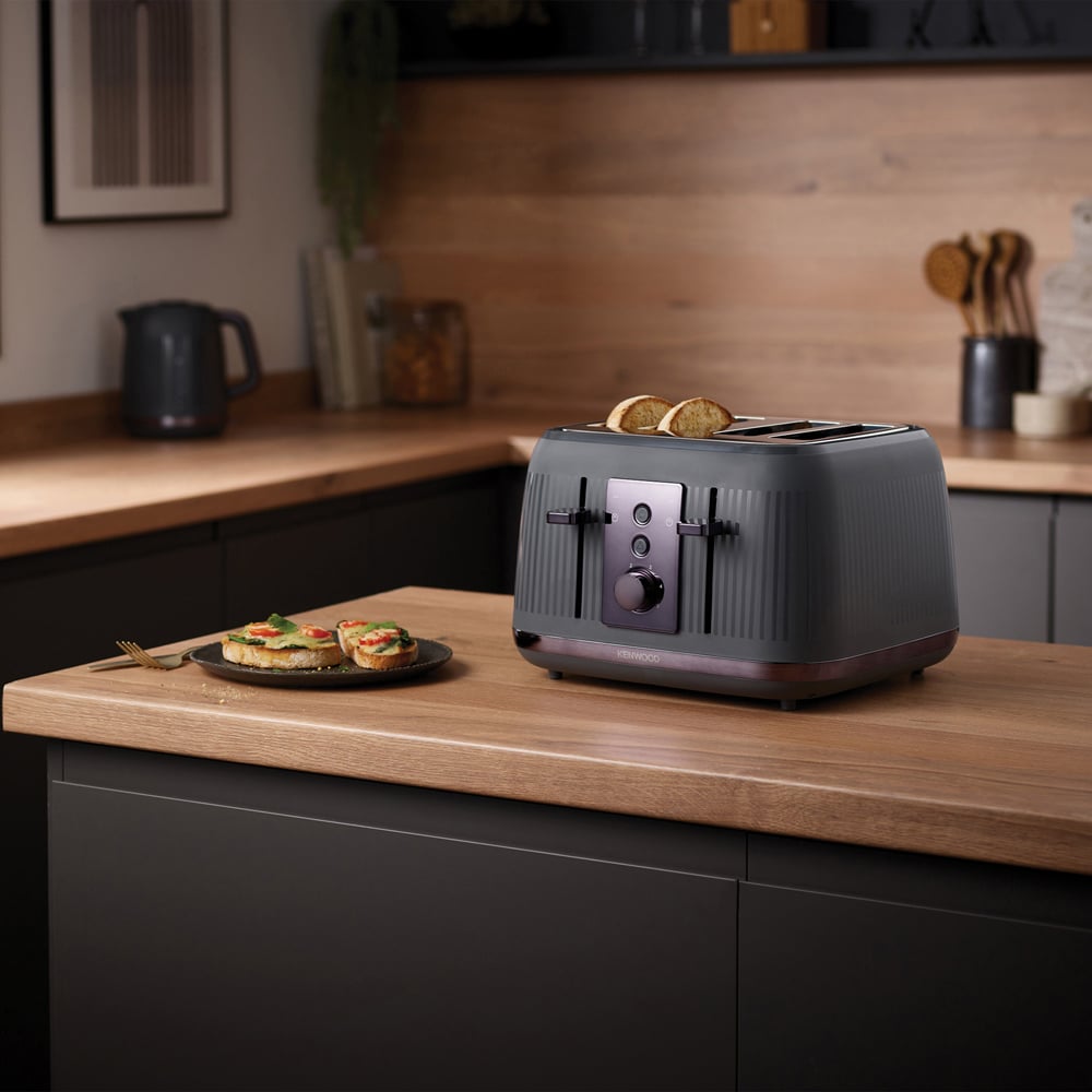 Kenwood Dusk KW0301 Grey 4 Slice Toaster Image 2