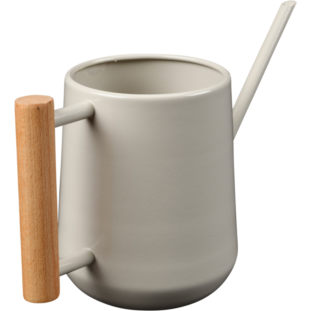Burgon & Ball Mushroom Steel Indoor Watering Can with Beech Wood Handle 700ml Image 4
