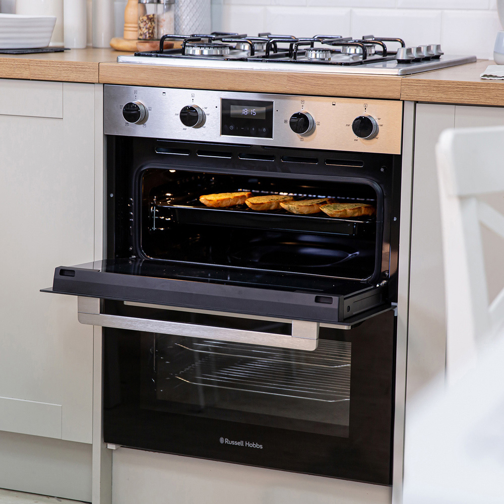 Russell Hobbs RH72DEO1002SS/02 Stainless Steel 92L Built-In 72cm High Double Oven Image 5