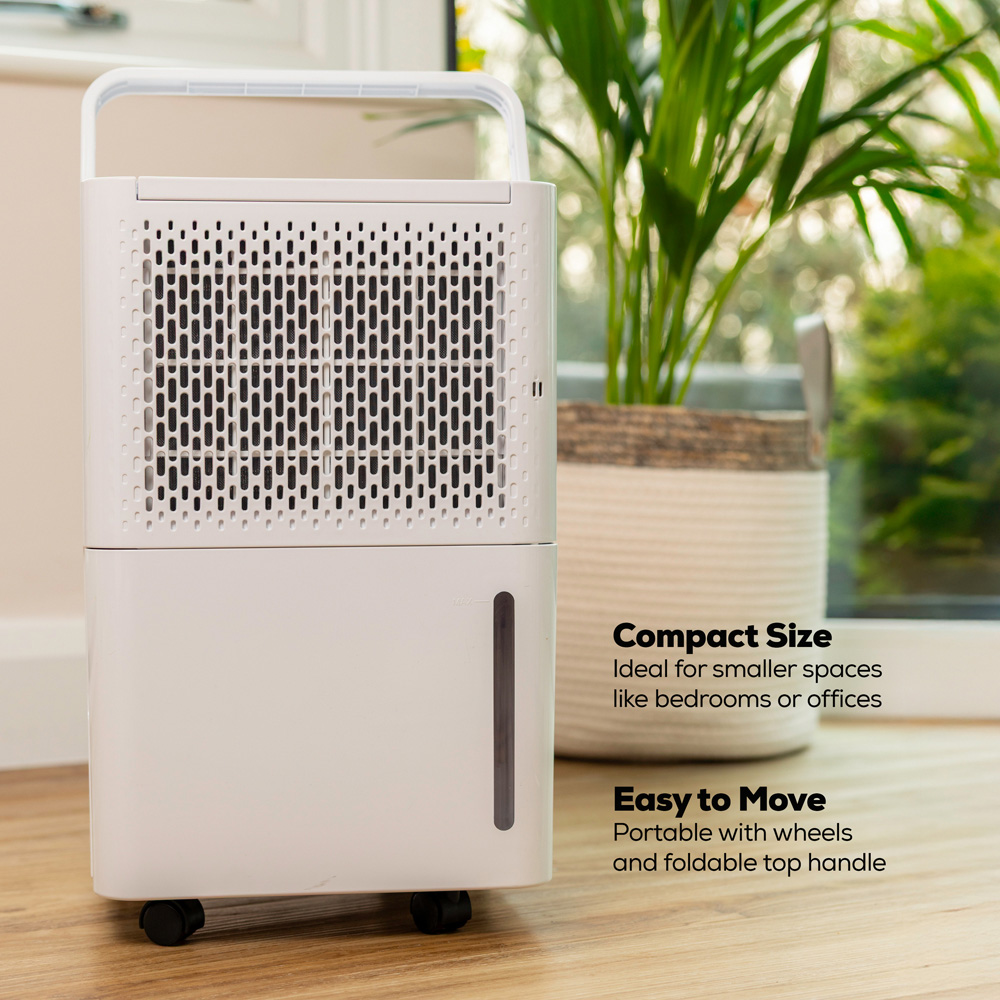 TCP White Portable Dehumidifier 6L Image 2