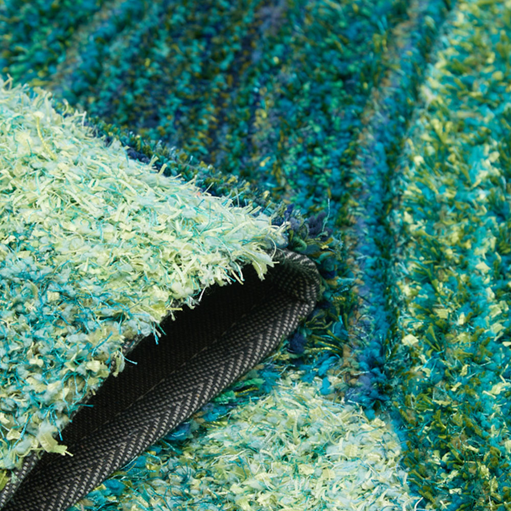 DS Living Wave Blue Ultra Plush Rug 160 x 230cm Image 5