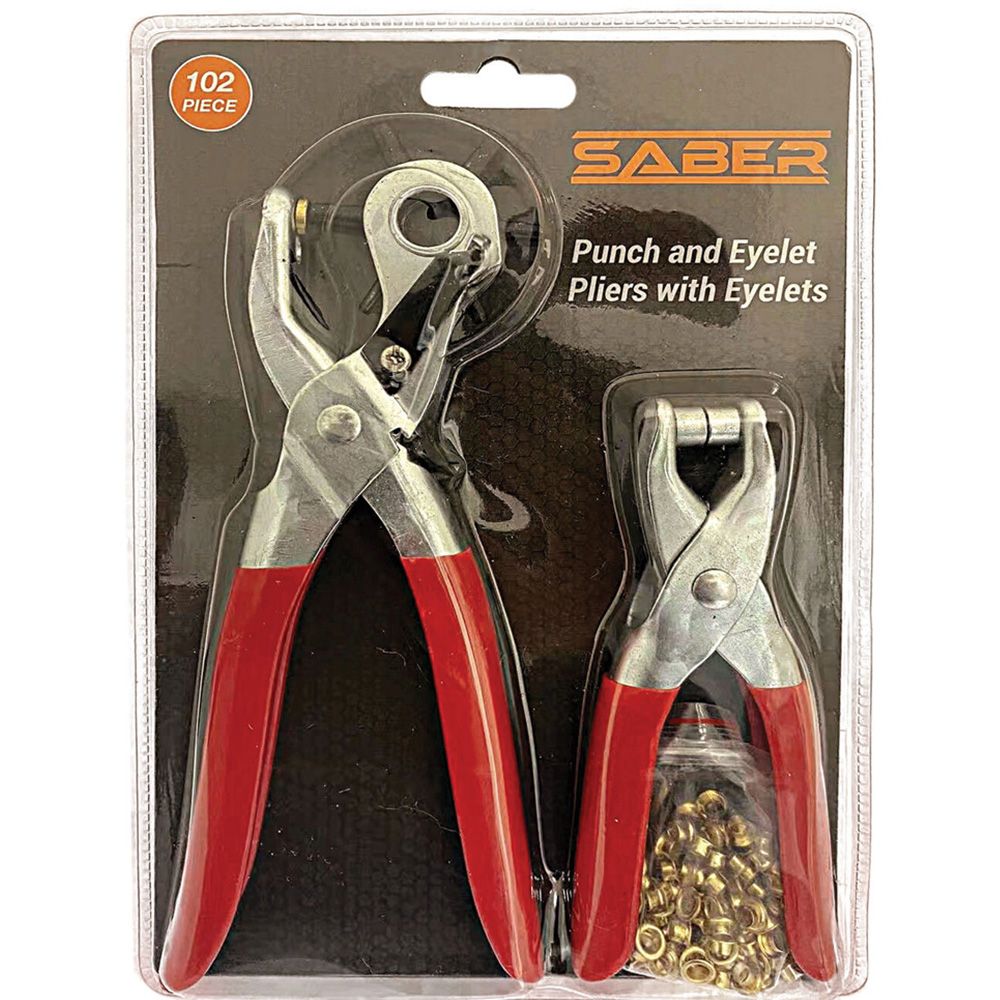 Saber Punch and Eyelet Pliers Set Image