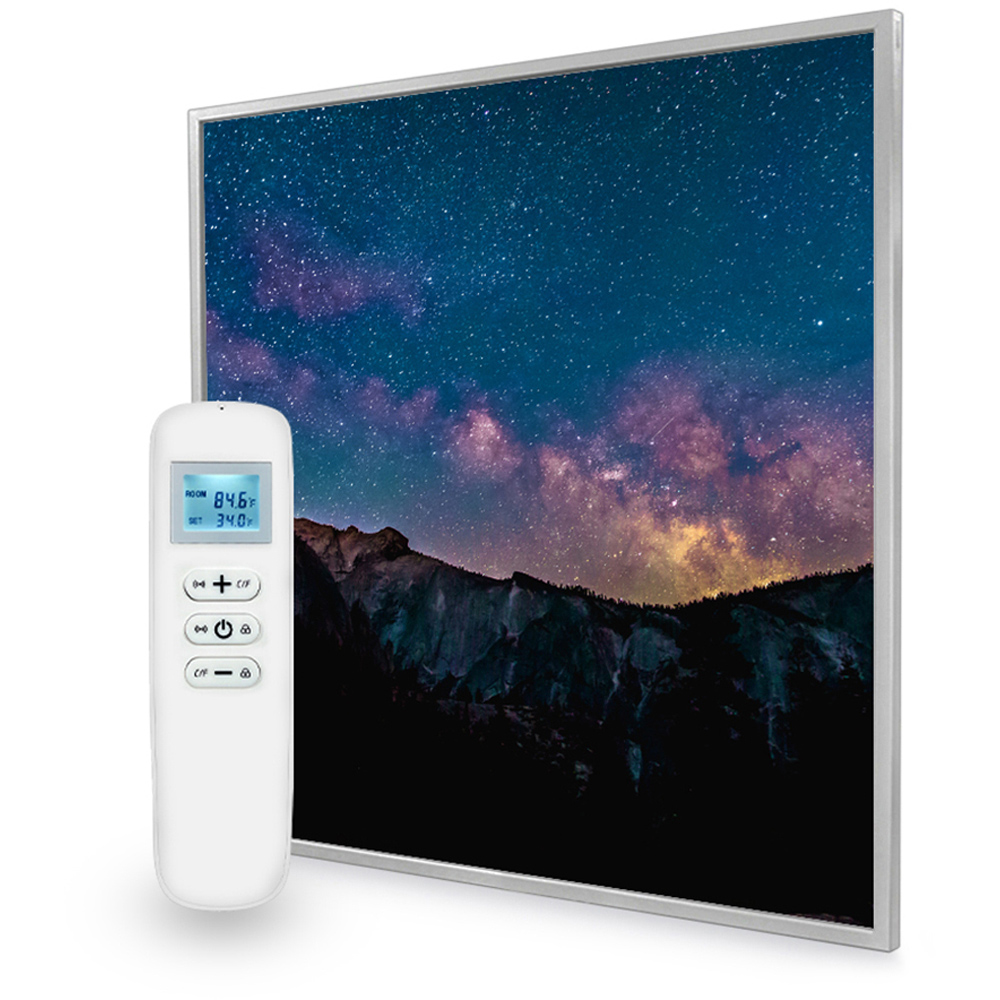 Mirrorstone Nexus Milky Way Wi-Fi Infrared Heating Panel 350W 595 x 595mm Image 2