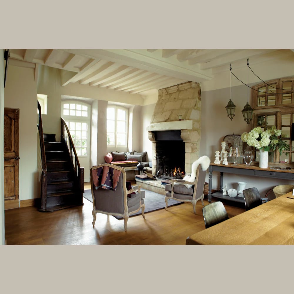 Farrow & Ball Estate Walls and Ceilings Elephants Breath Matt Emulsion Paint 2.5L Image 4