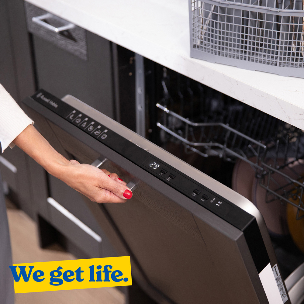 Russell Hobbs RH60BIDW01D2 Integrated Built-In Dishwasher with InfoLED Floor Display Image 5