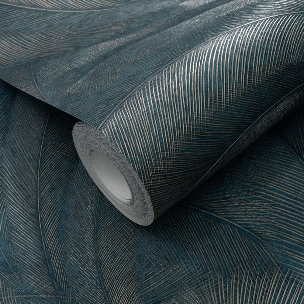 Erismann Elysium Plume Blue Wallpaper Image 2