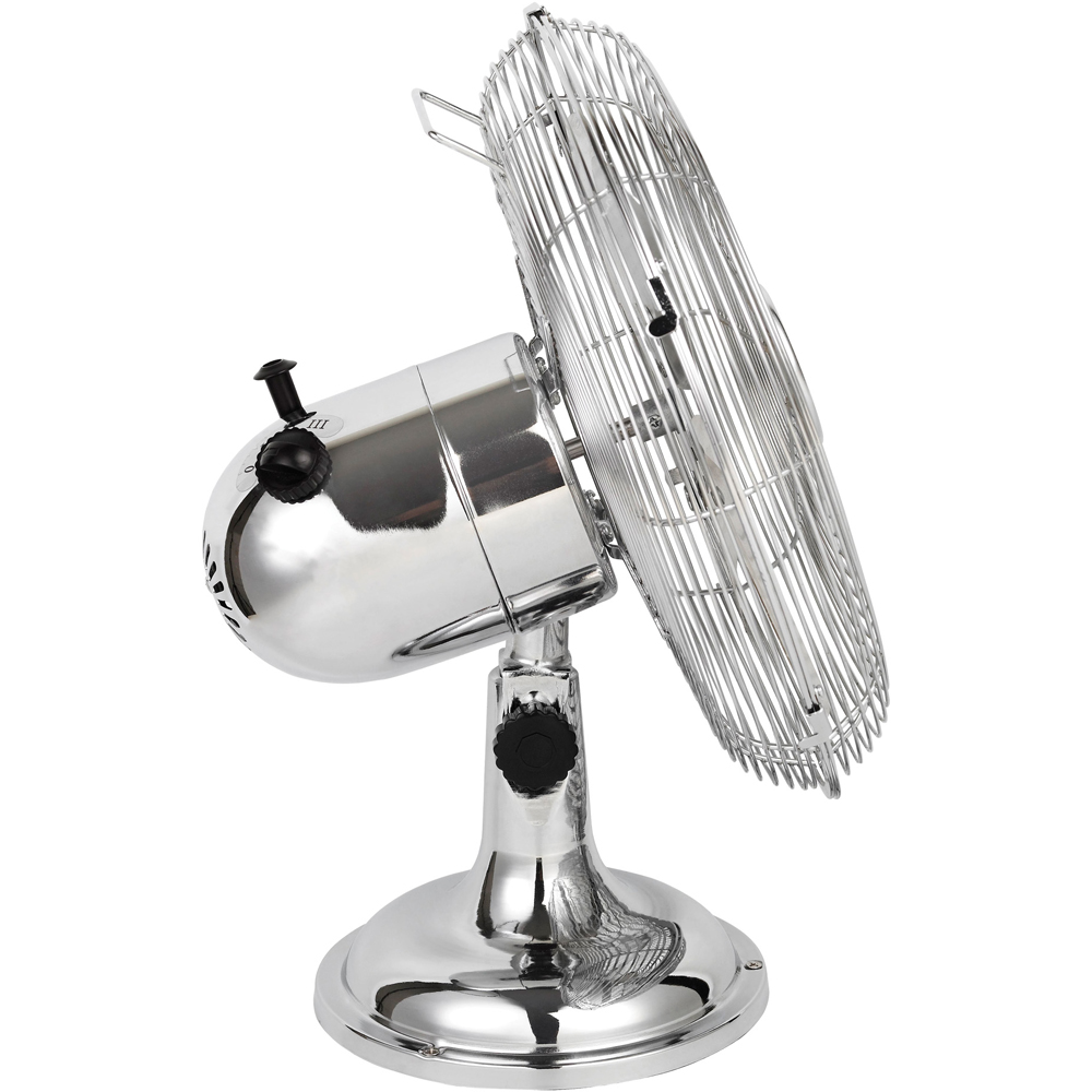 Igenix Silver Desk Fan 12 inch Image 4
