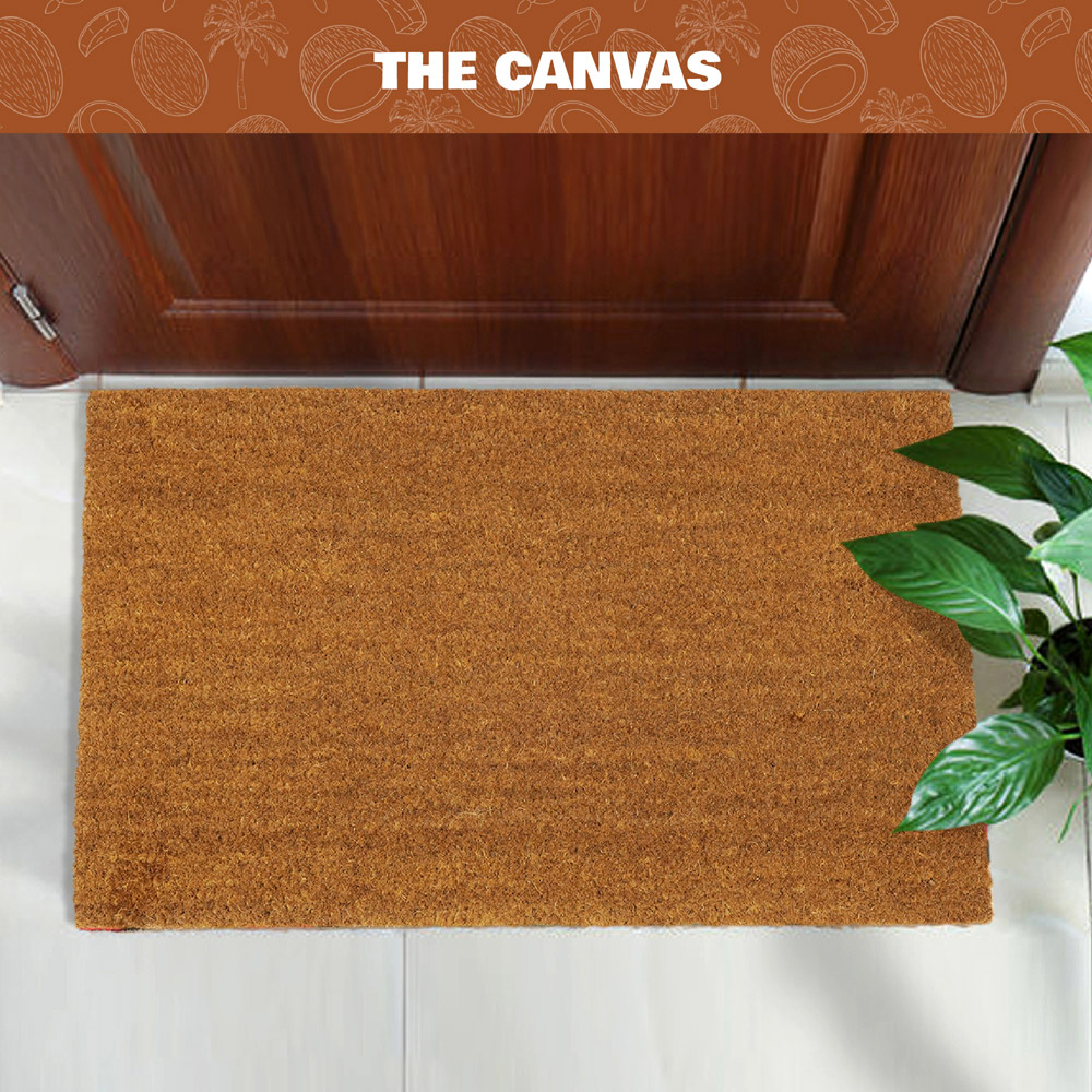 Coco & Coir The Canvas Coir Door Mat 45 x 75cm Image 2