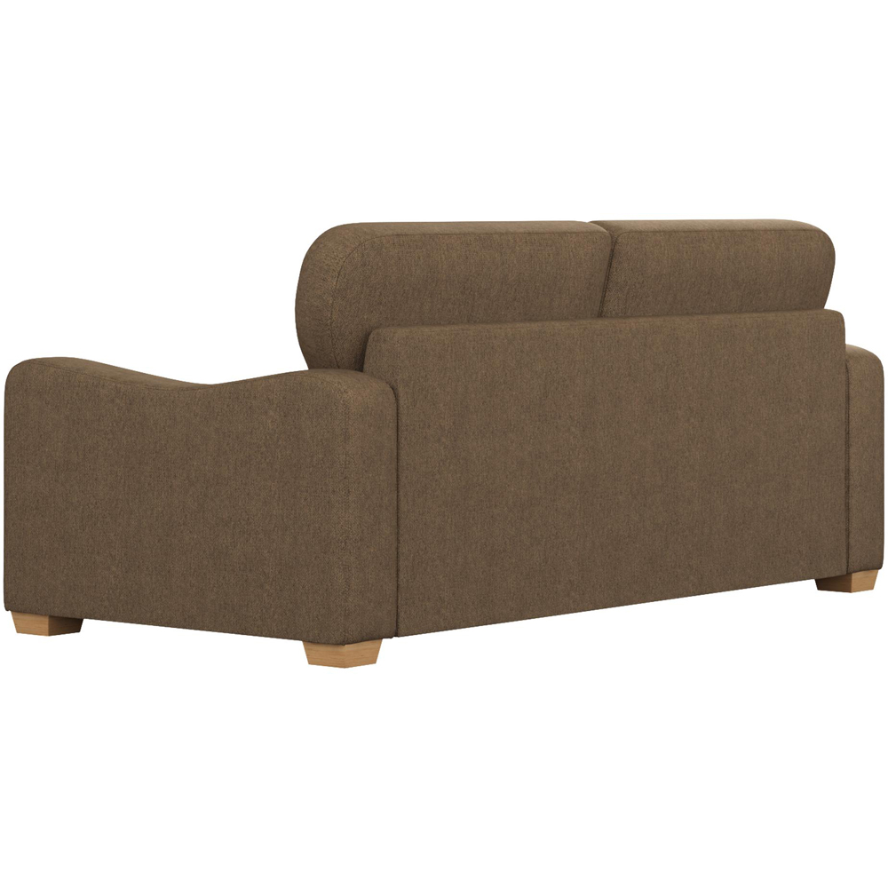 Theadford 3 Seater Venice Nutmeg Fixed Back Sofa Image 3