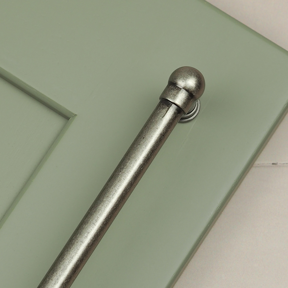 Handle & Home Antique Pewter Pipe Handle 320mm Image 4