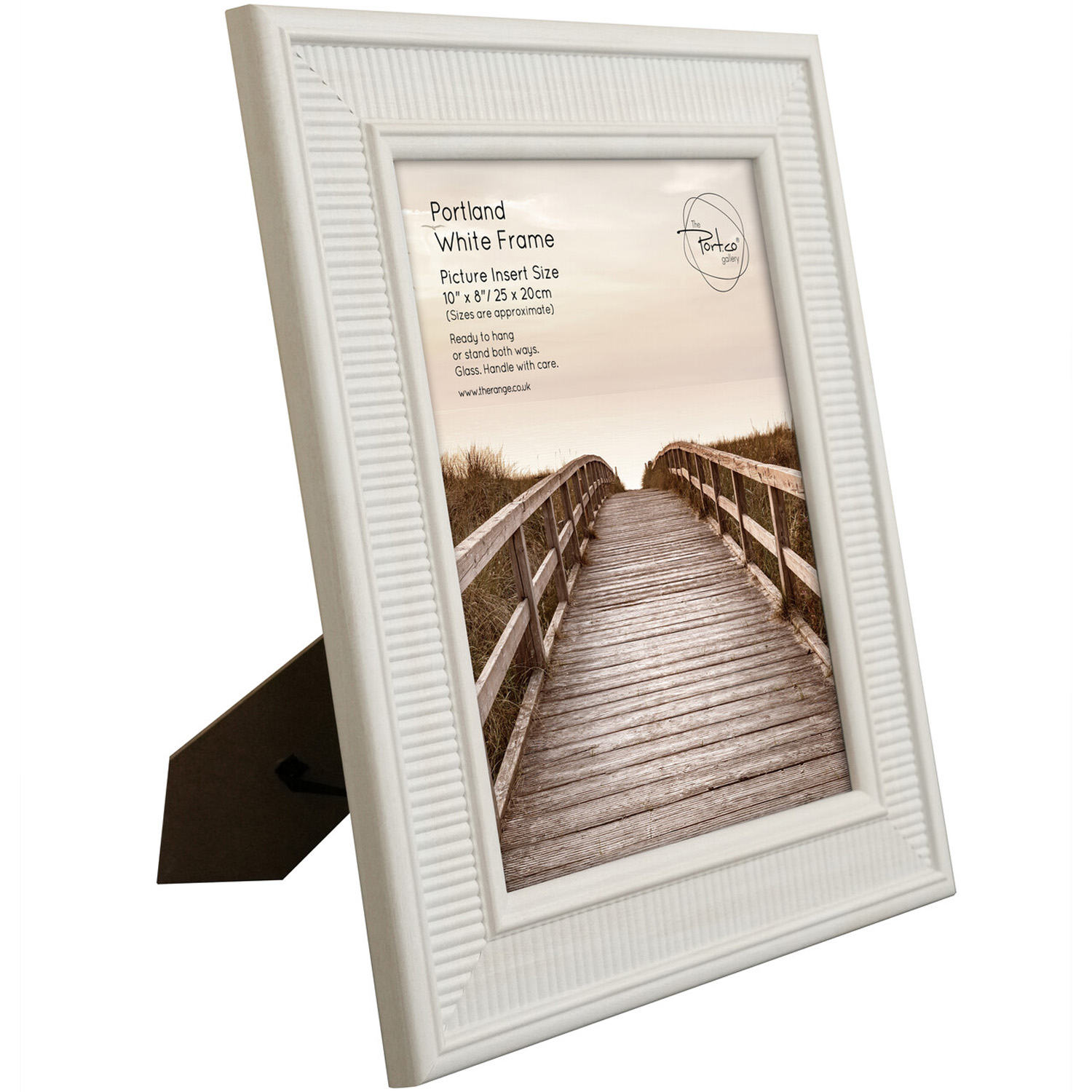 Portland Frame - White / 10x8in Image 2