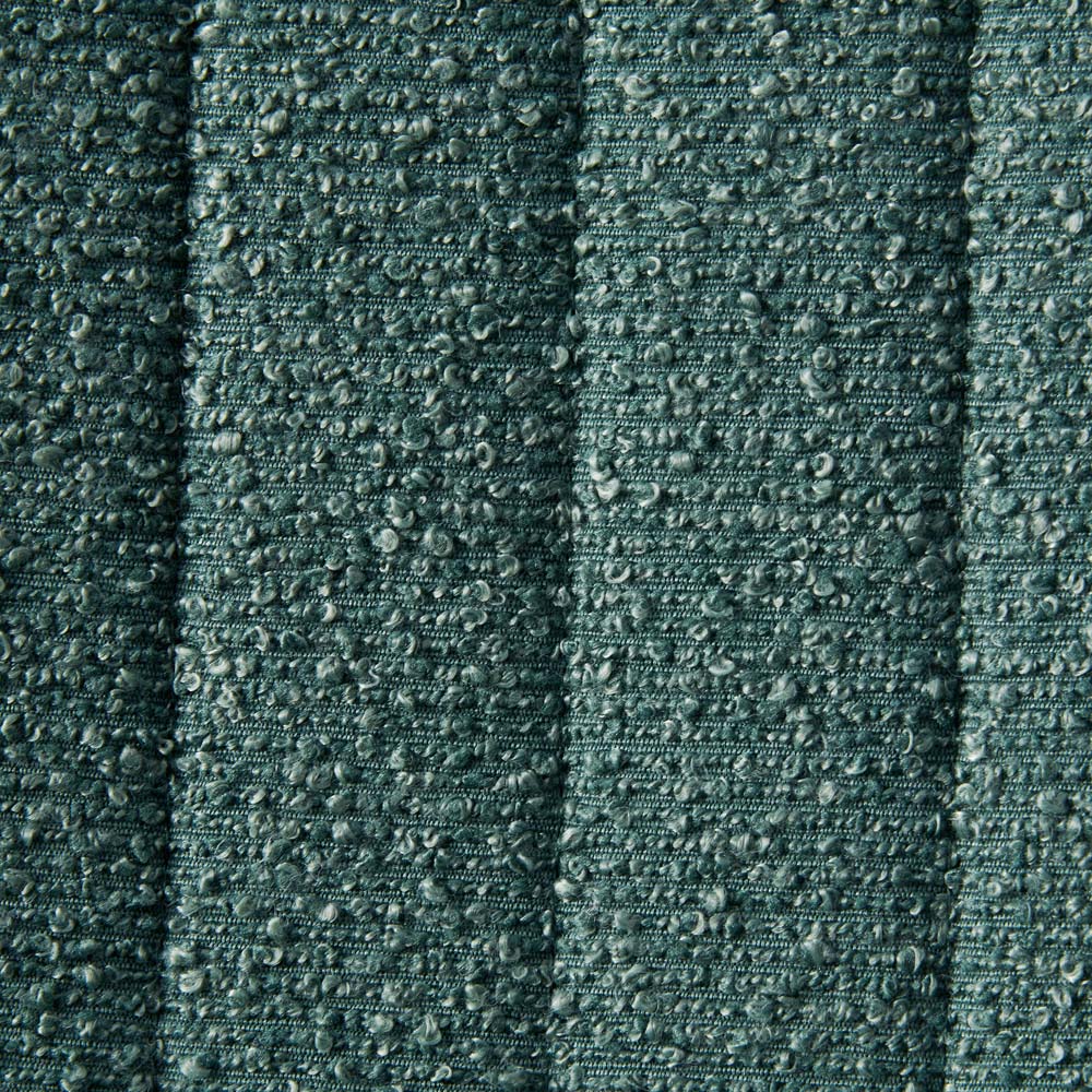 Bella Set of 2 Green Teddy Faux Fur Stitched Design Dining Chairs Image 5