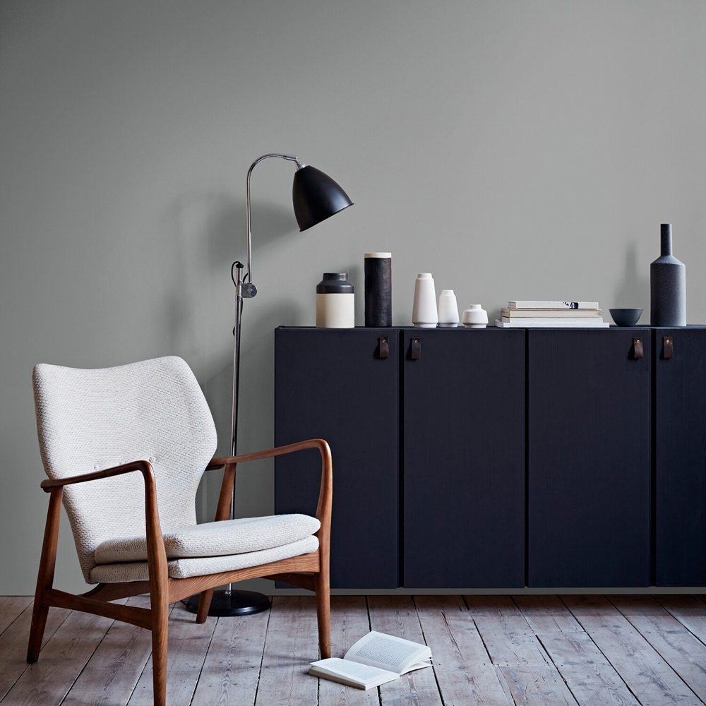 Crown Living Colours Walls and Ceilings Sensible Grey Matt Emulsion Paint 10L Image 5