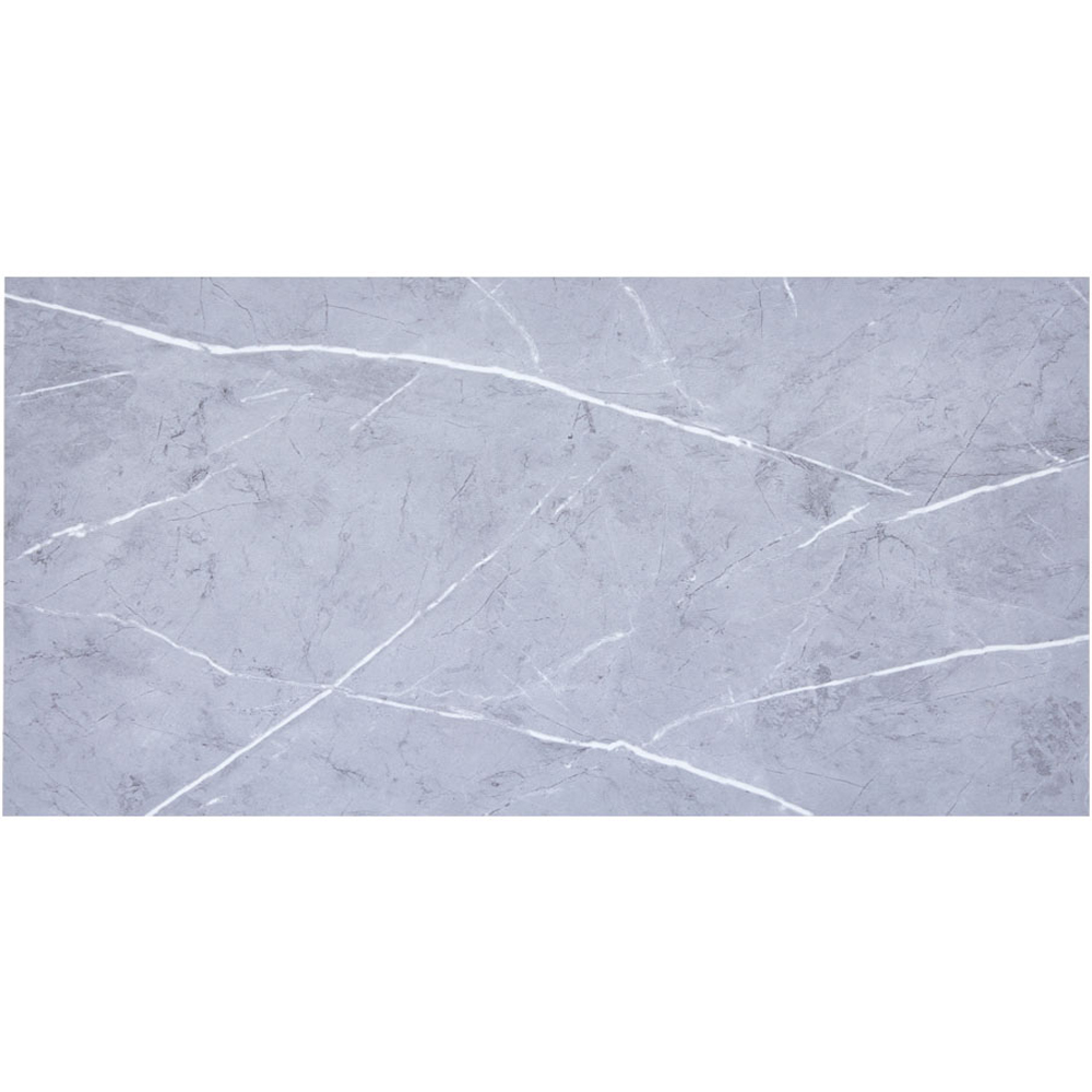 Living and Home Realistic Stone Texture Light Grey PVC Self Adhesive Flooring 28 Pack Image 2