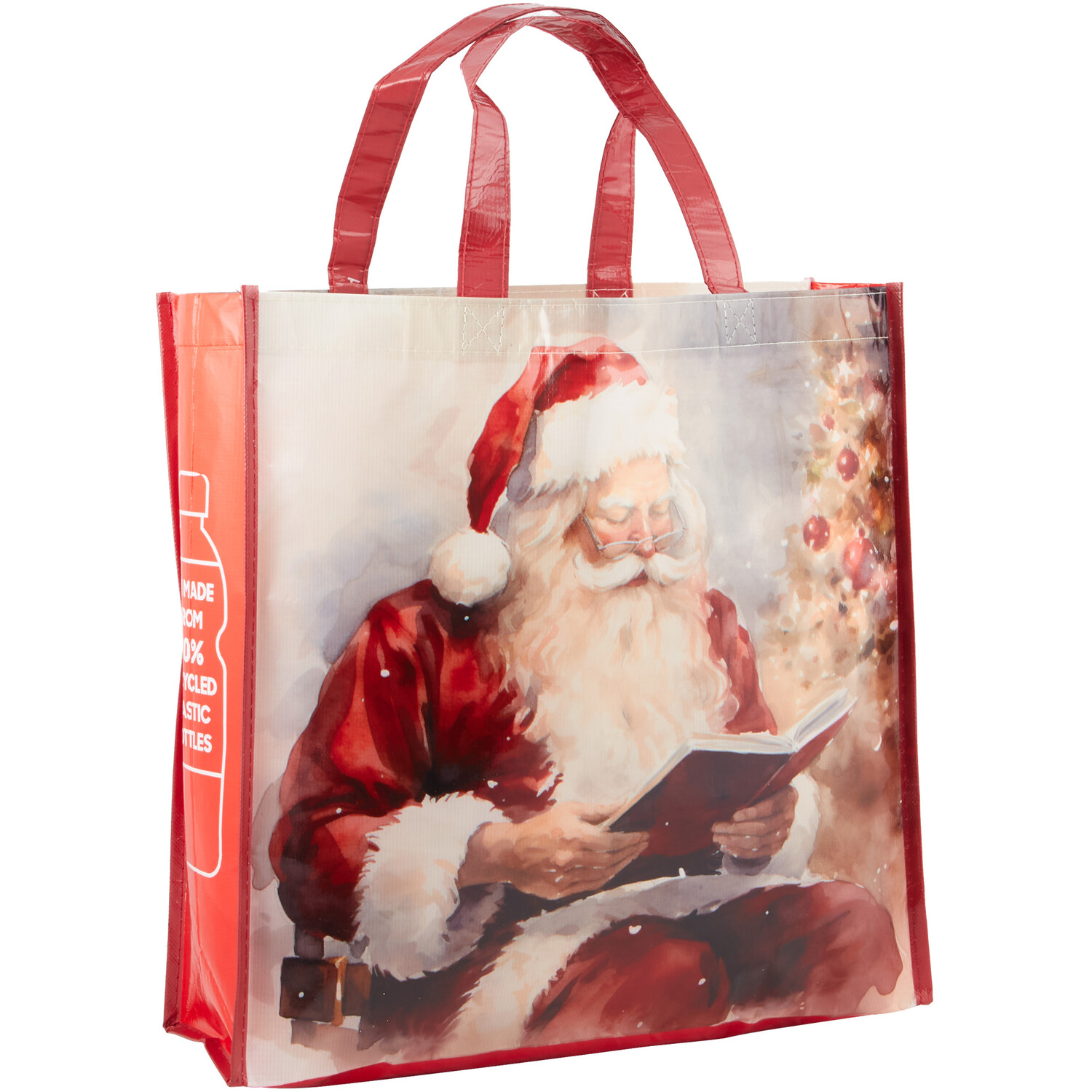 Traditional Santa Shopper Bag Image 3