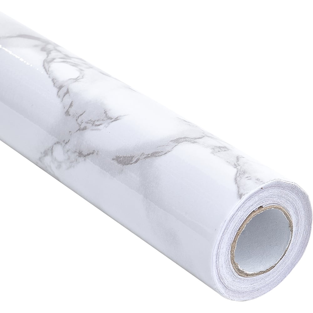 Living and Home White Wood Grain PVC Self Adhesive Flooring Image 5