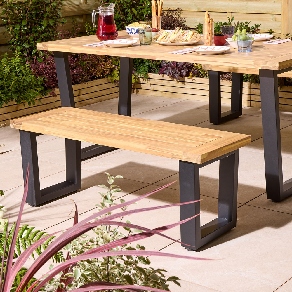 Rowlinson Stockholm 4 Seater Dining Set Image 3