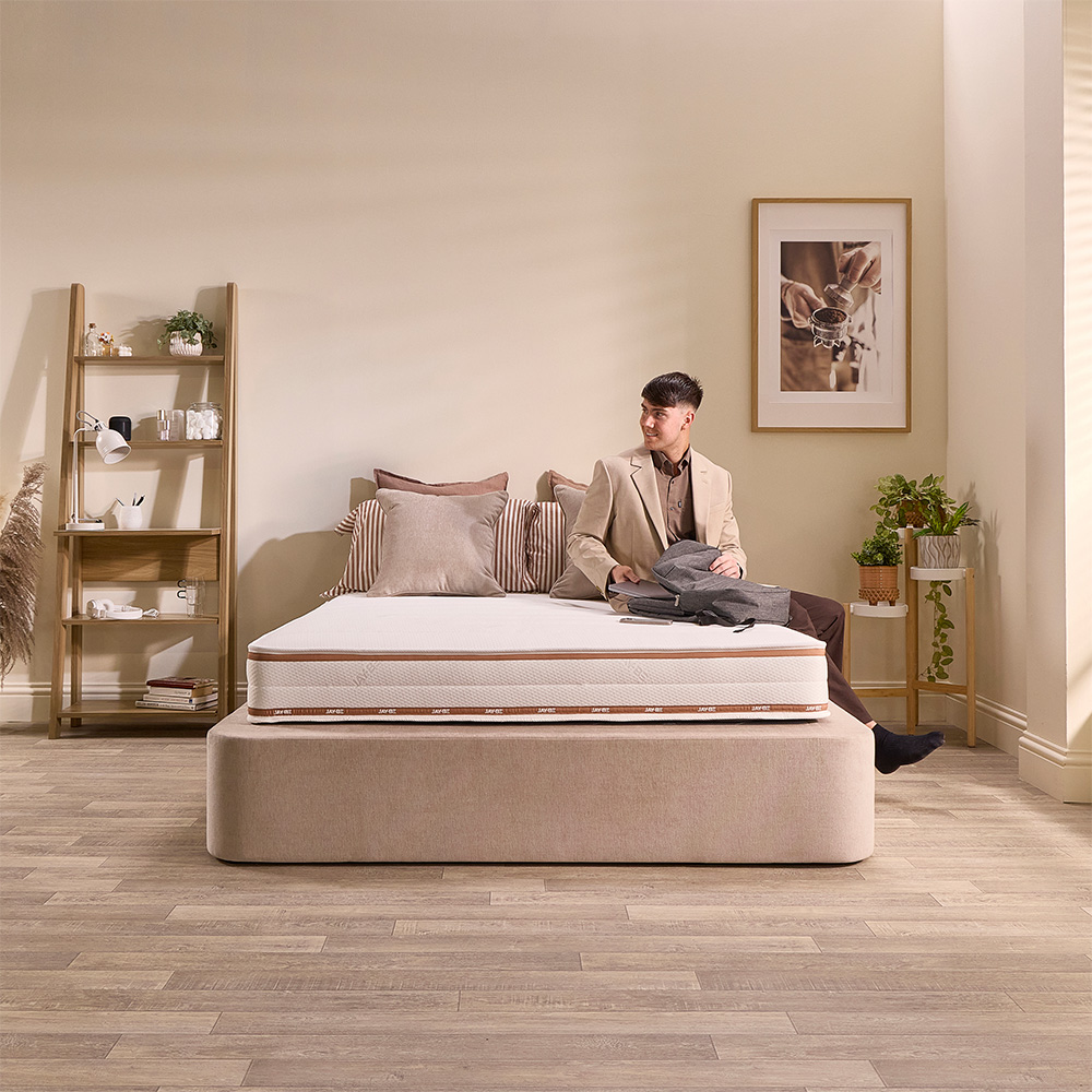 Jay-Be Ryze King Size Deep Quilted e-Fibre Sprung Mattress Image 5