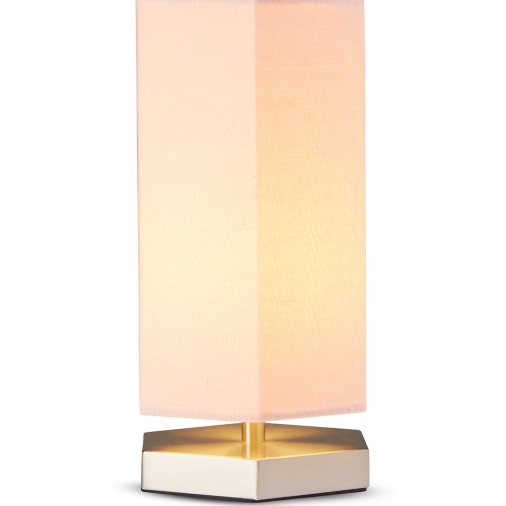 Glow Hex Pink Hexagon LED Table Lamp Image 3