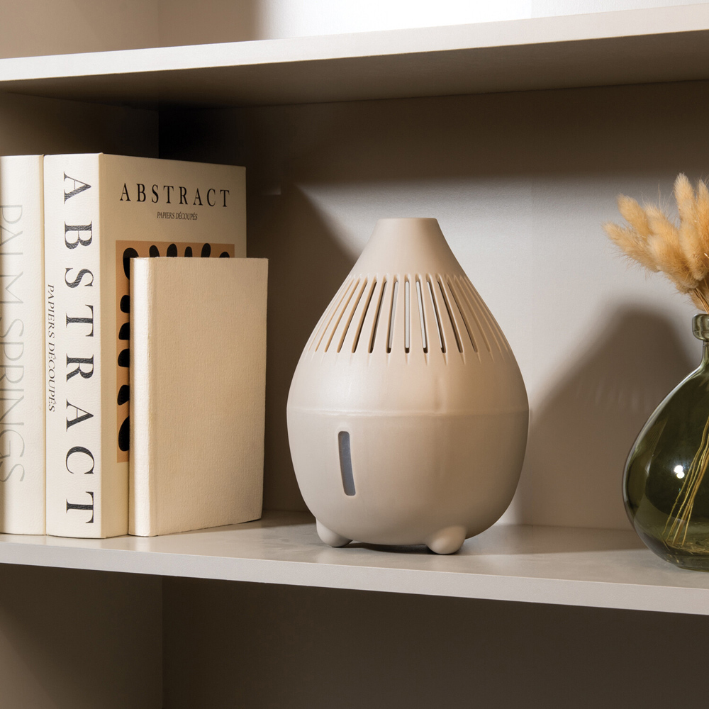 Living Solutions Refillable Dehumidifier Beige Image 2