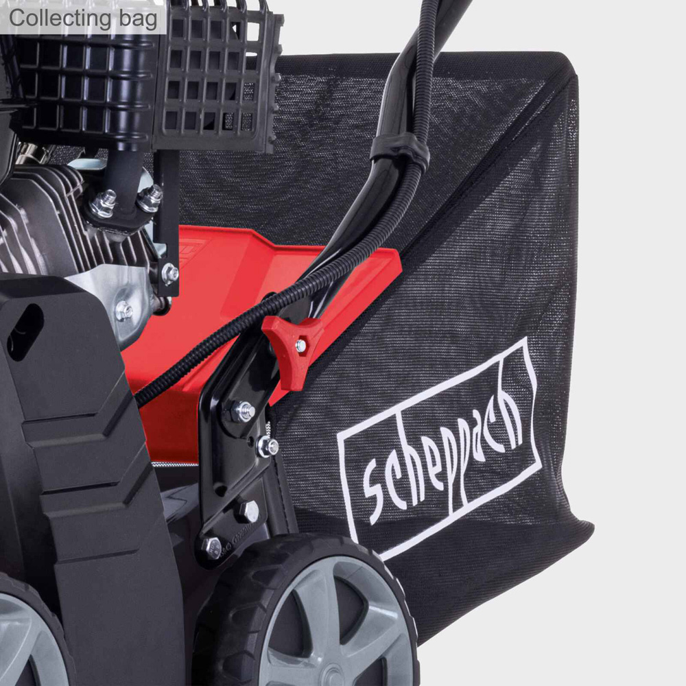 Scheppach SC55P 4kW Petrol Scarifier with 40L Collection Bag 212cc Image 6