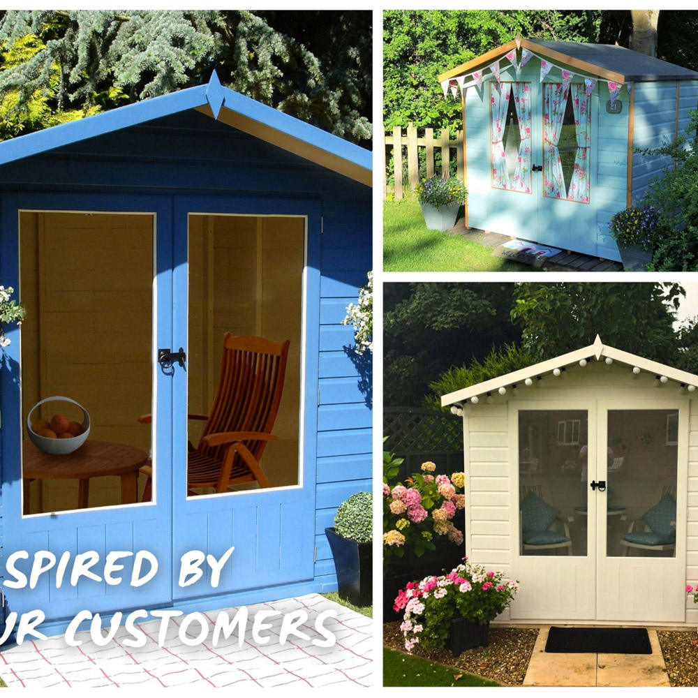 Shire Avance 7 x 5ft Double Door Shiplap Traditional Summerhouse Image 7