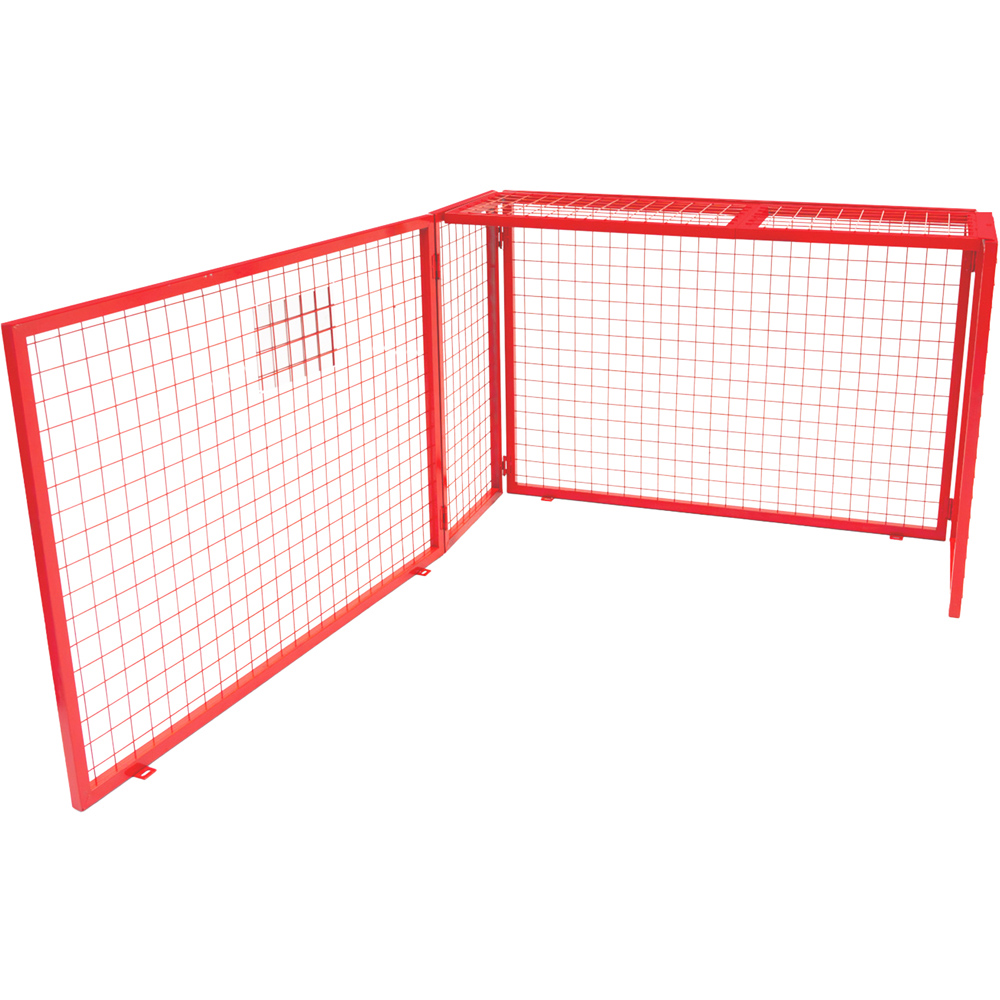 MonsterShop Red Gas Bottle Collapsible Mesh Cage 100 x 140cm Image 4