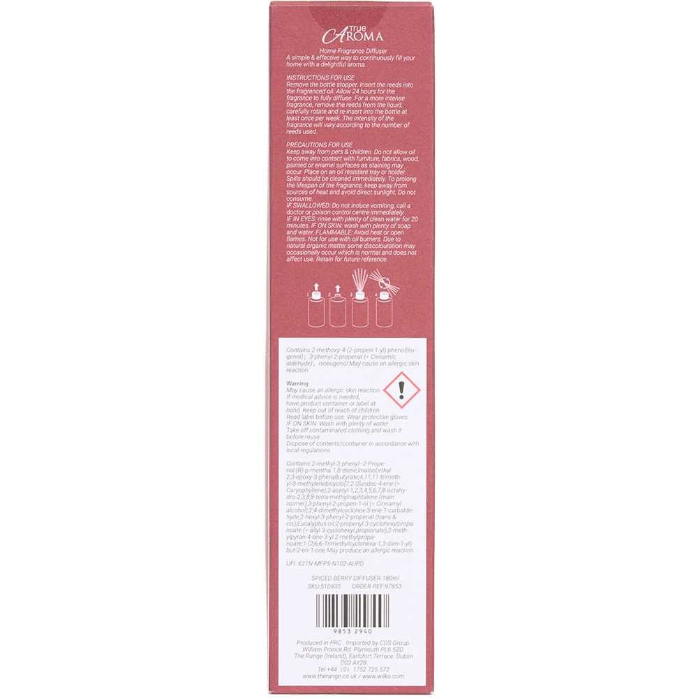 Spiced Berry Reed Diffuser Image 3