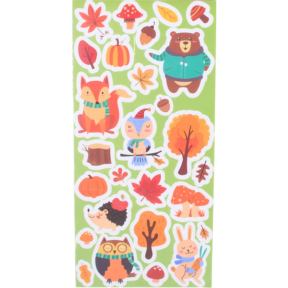 Woodland Friends Sticker Set Image 4