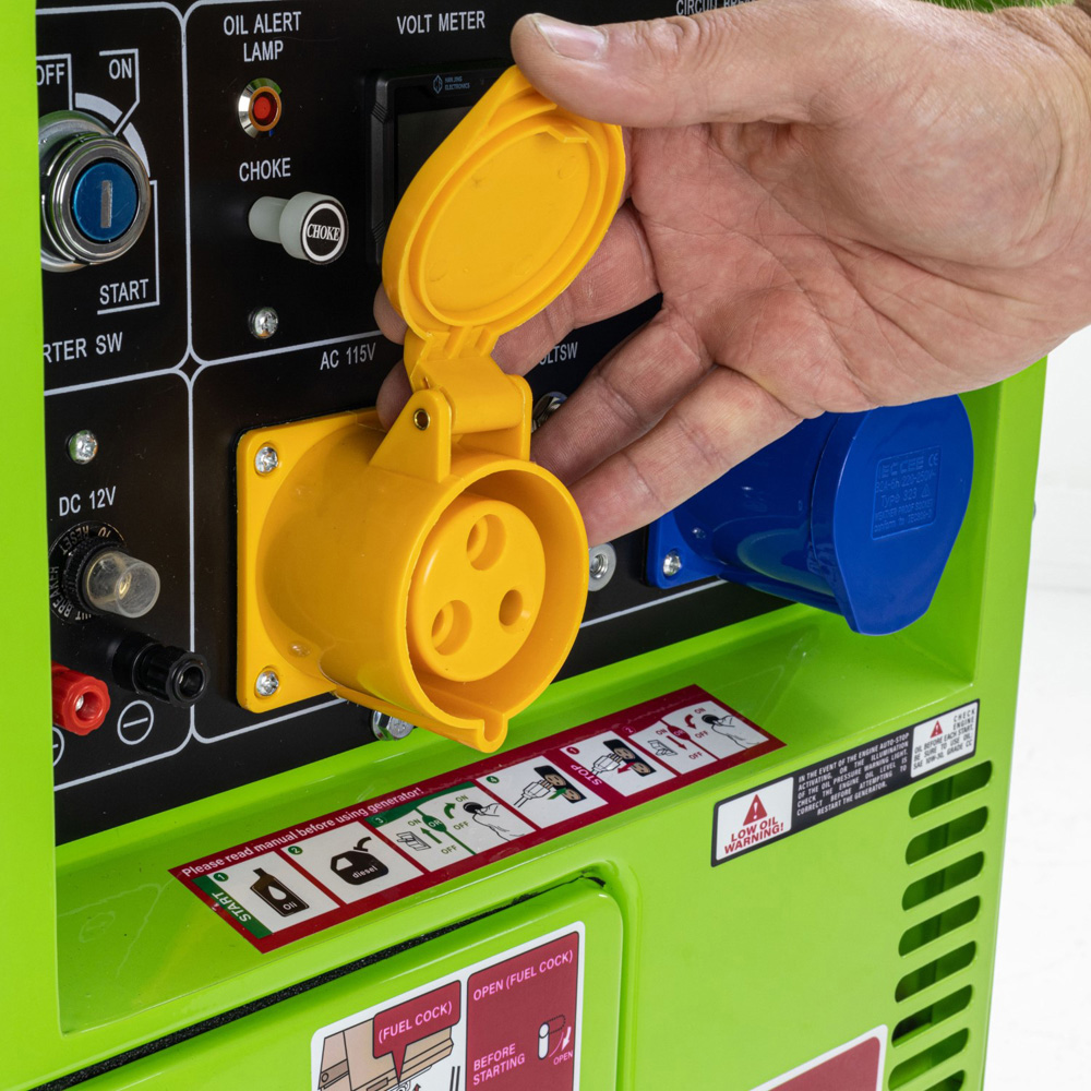 SIP MEDUSA T5500 Silenced Diesel Generator Image 9