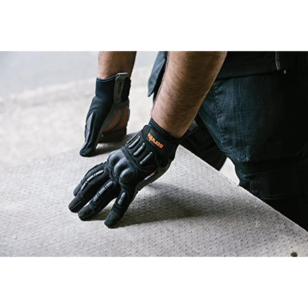 Scruffs XL/10 Black Trade Shock Impact Gloves Image 2