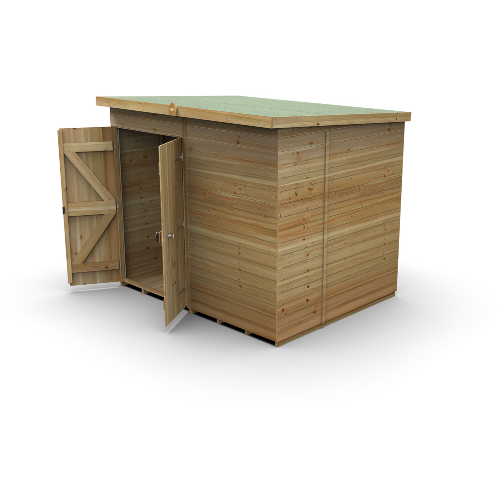 Forest Garden Timberdale 8 x 6ft Pent Shed Image 3