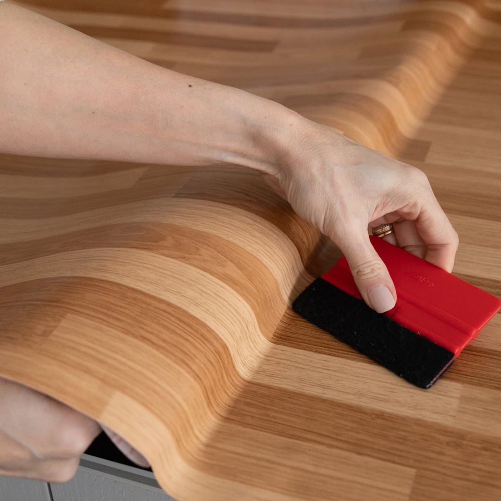 d-c-fix Modern Butcherblock Self-Adhesive Plastic Vinyl Wrap Film 67.5cm x 2m 3 Pack Image 5