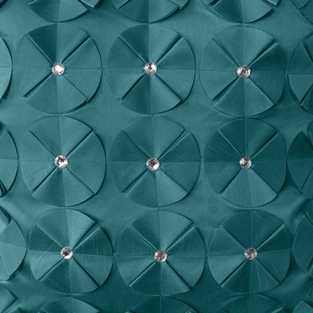 Intimates Vogue Diamante Blue Filled Cushion 43 x 43cm 2 Pack Image 2