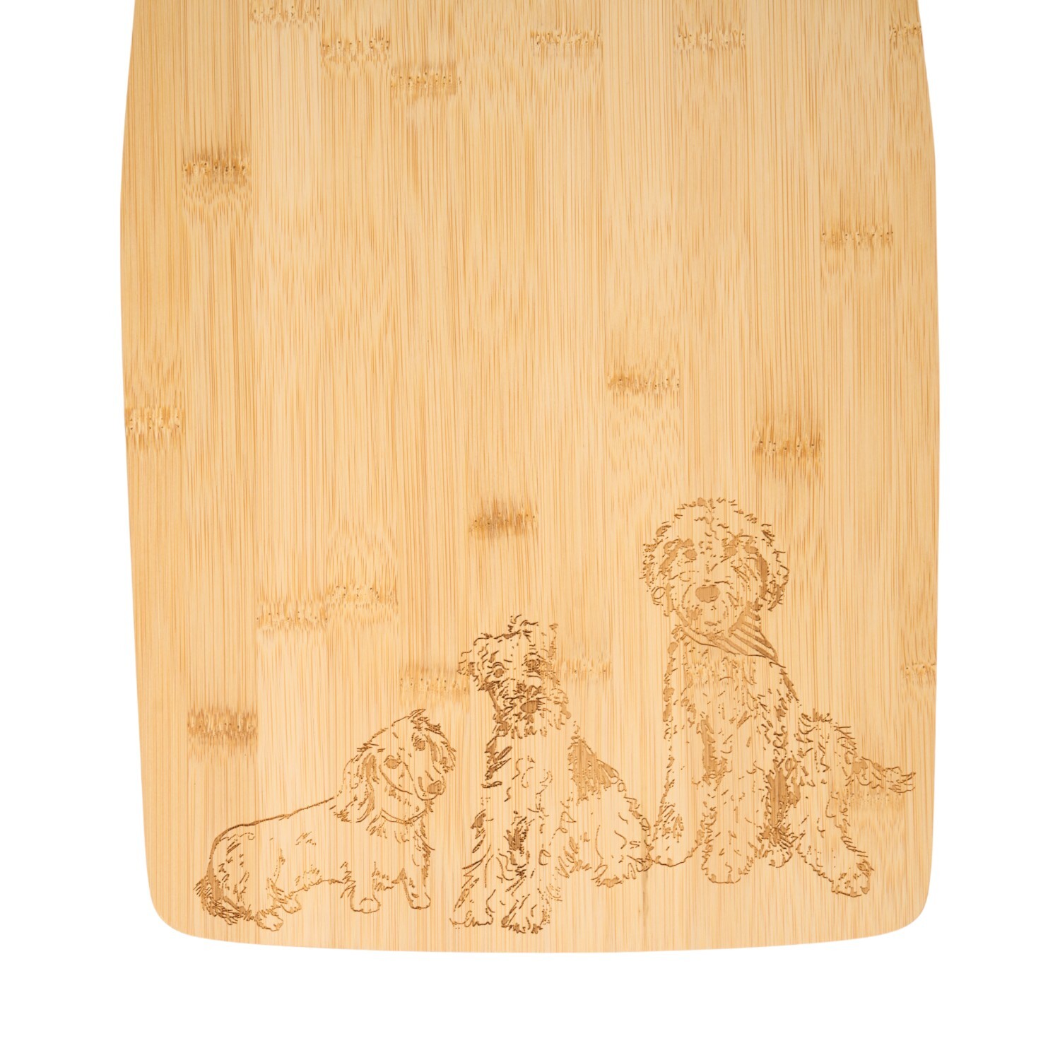 Waggy Tails XL Bamboo Chopping Board Image 4