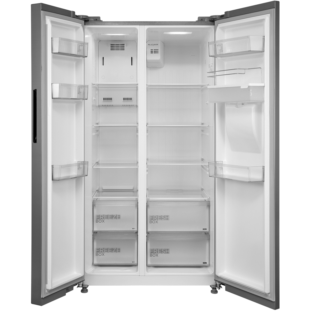 Midea MDRS710FGE46W Silver Total No Frost 548L Fridge Freezer with Non-Plumbed Water Dispenser Image 3