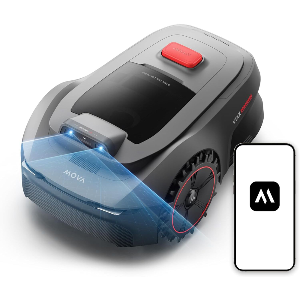 Mova ViAX 300 Wire Free Auto-Mapping with Virtual Boundaries Robotic Lawnmower Image 2